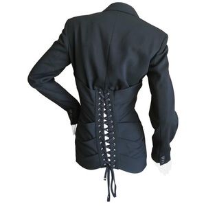 ISO Jean Paul Gaultier corset waist jacket